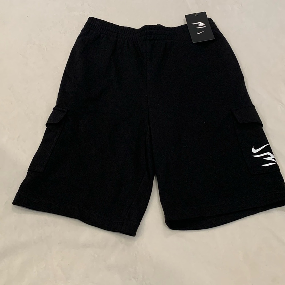 Boys Nike Black Shorts